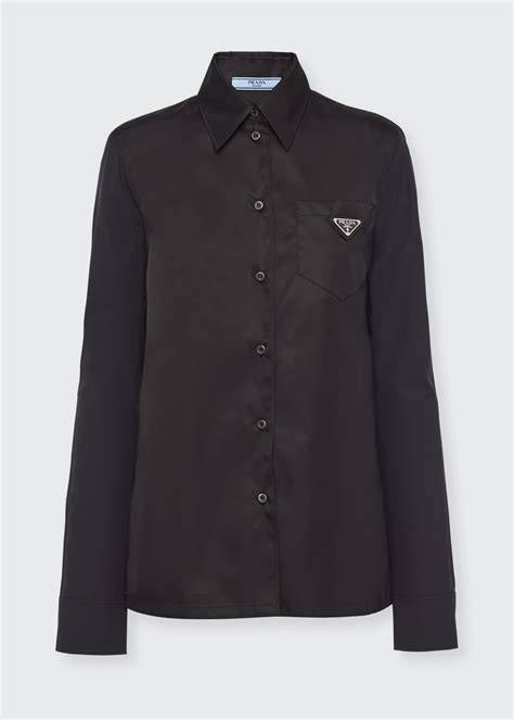 prada milano button up shirt